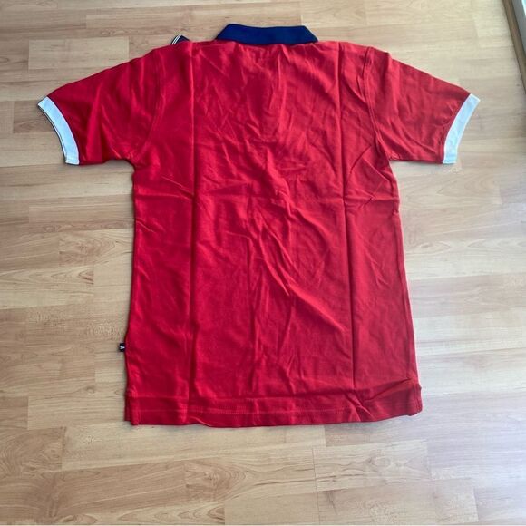 Nautica Polo Shirt Youth XL Carmine New In Package - Picture 3 of 3